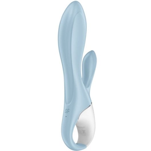 Satisfyer Air Pump Bunny 1 Wiederaufladbarer aufblasbarer Vibrator mit 12 Modi, sicheres Silikon