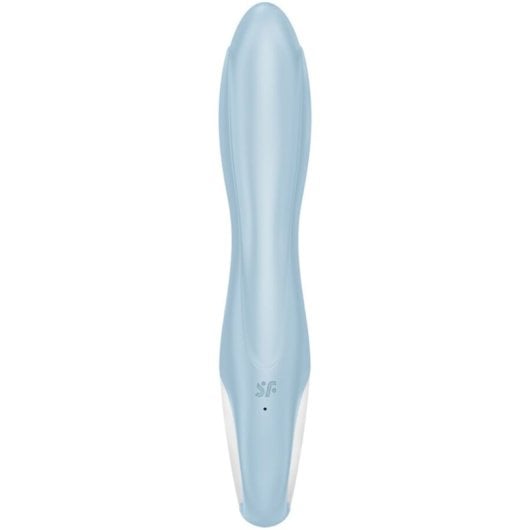 Satisfyer Air Pump Bunny 1 Wiederaufladbarer aufblasbarer Vibrator mit 12 Modi, sicheres Silikon
