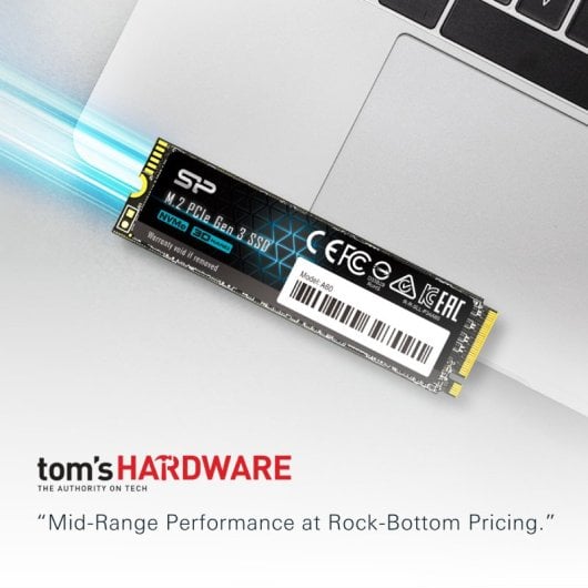 Silicon Power P34A60 1TB SSD PCIe Gen3x4 2200MB/s M.2 + ECC und SLC Cache