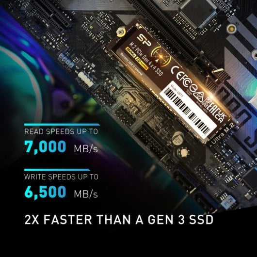 Silicon Power US75 2TB Disco SSD 7000MB/s M.2 PCIe Gen4x4 NVMe