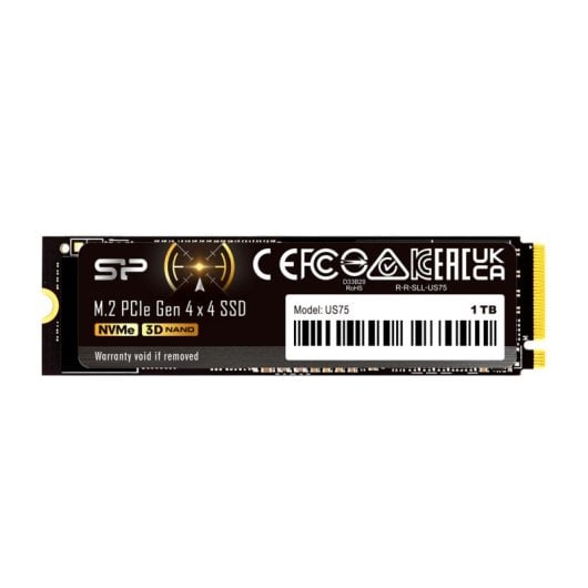 Silicon Power US75 1TB Disco SSD PCIe Gen4x4 7000MB/s M.2 2280 + SP Toolbox