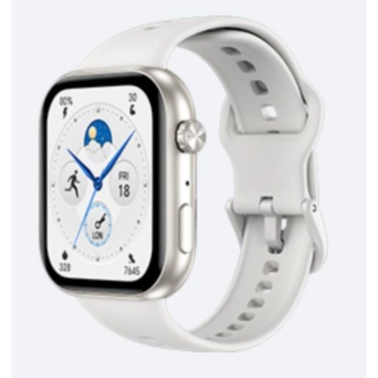 Honor Choice Watch 2i Bluetooth 45.5mm AMOLED Weiß IP68 SpO2 Pulsmesser Schlafmonitor SOS
