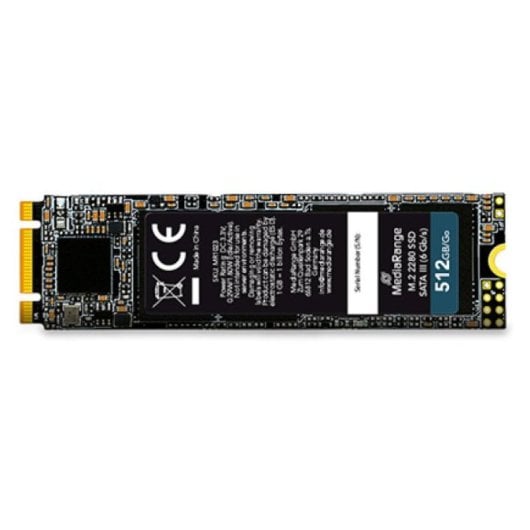 Disque SSD Mediarange MR1023 512 Go 535 Mo/s M.2 SATA 3.1