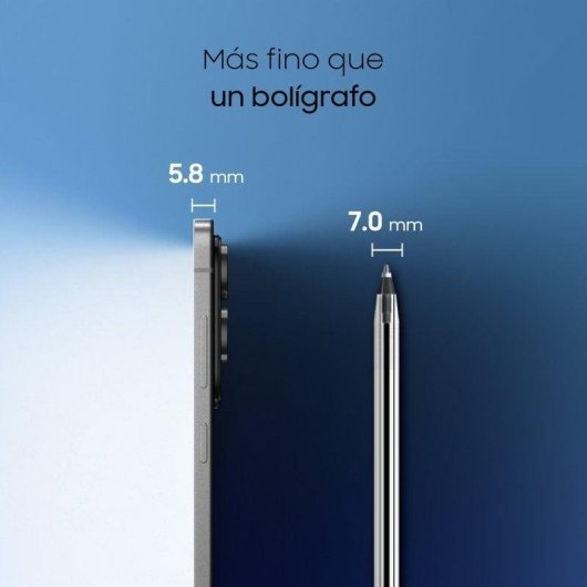 Samsung Galaxy S25 Edge 5G 12GB 256GB 6.7" Titânio Prata