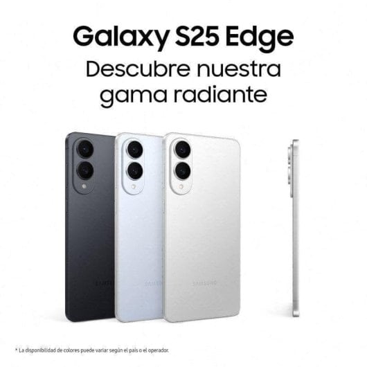 Samsung Galaxy S25 Edge 5G 12GB 256GB 6.7" Bleu Titane