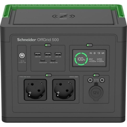 APC PPS500-GR Tragbare Stromquelle 517 Wh Lithium-Ion Akku 749 W Leistung