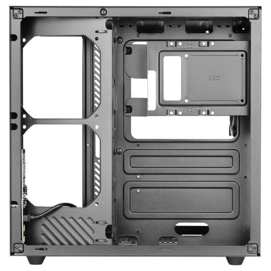 Mars Gaming MCV-ONE Caixa Gaming ATX FRGB com Duplo Vidro Temperado e Ventoinha Traseira 12cm Preto