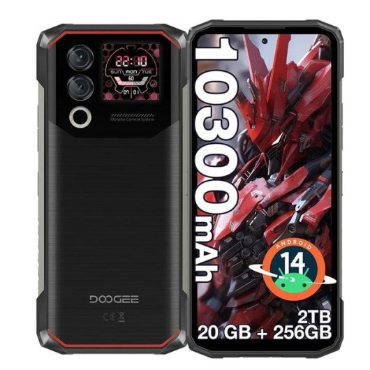 Doogee Blade 10 MAX 4G 8GB 256GB Preto 6,56" NFC