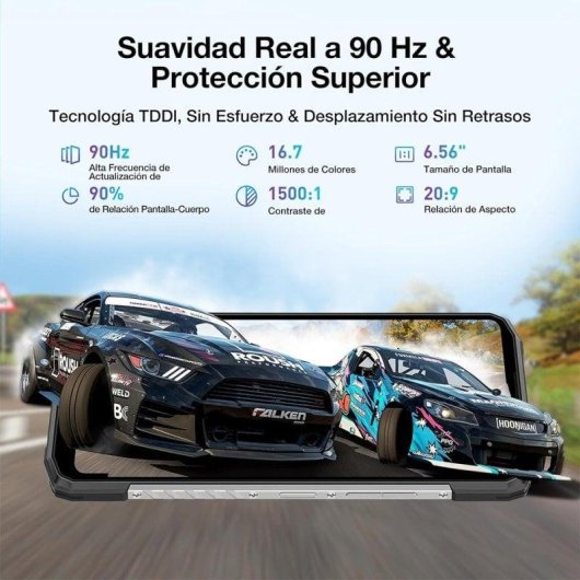 Doogee Blade 10 MAX 4G 8GB 256GB Preto 6,56" NFC