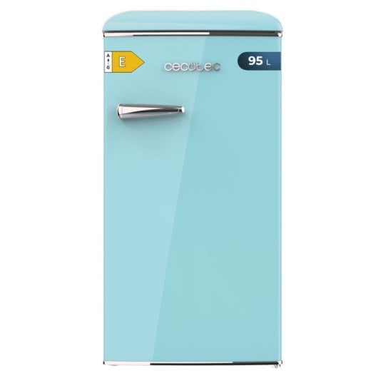 Frigorífico Mini Cecotec Bolero CoolMarket TT Origin 95 Defrost 89cm 95L E Azul Retro Icebox