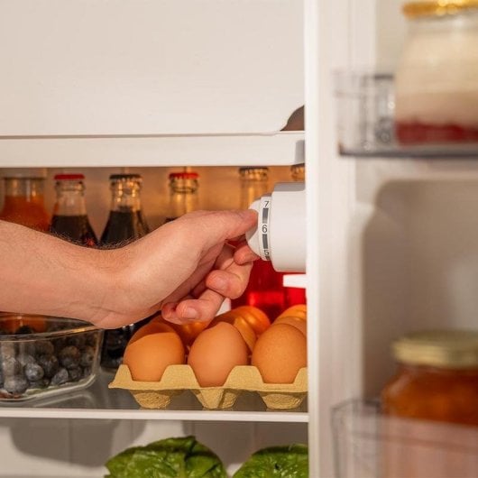 Frigorífico Mini Cecotec Bolero CoolMarket TT Origin 95 Defrost 89cm 95L E Azul Retro Icebox