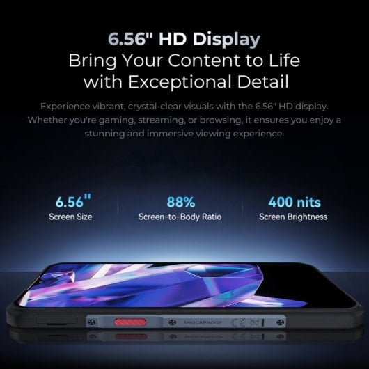 Oukitel WP35S 6GB 256GB 11000mAh IP68 Helio G85 NFC Dual SIM