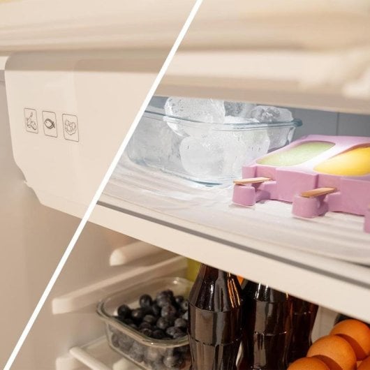 Frigorífico Mini Cecotec Bolero CoolMarket TT Origin 95 Defrost 89cm 95L E Preto