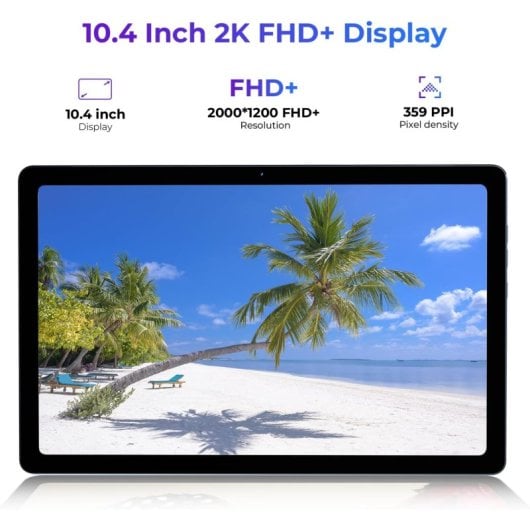 Tablet HOTWAV Pad 8 10.4" 256GB 4G LTE 5G WiFi Dual SIM Android 13 Gris