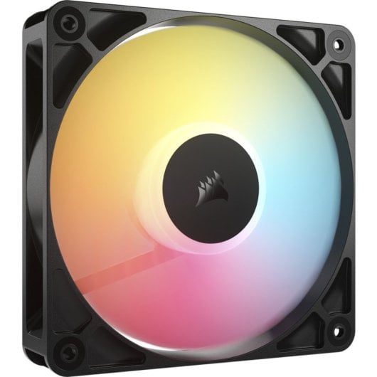 Corsair RS120-R ARGB Pack 3 Ventiladores de Flujo Inverso 120mm PWM Negro