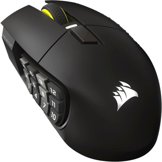 Mouse wireless Corsair 33000 DPI 16 pulsanti cursore RGB batteria 150h