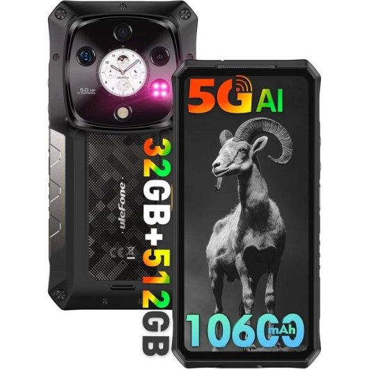 Ulefone Armor 28 Pro 5G 32GB 512GB 6.67" Negro