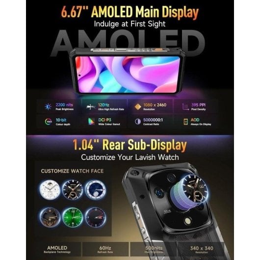 Ulefone Armor 28 Pro 5G 32GB 512GB 6.67" Negro