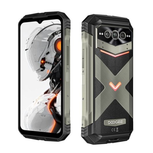 Doogee V Max Pro 32GB 512GB 5G Rugerizado batería 22000mAh triple cámara 108MP Gris