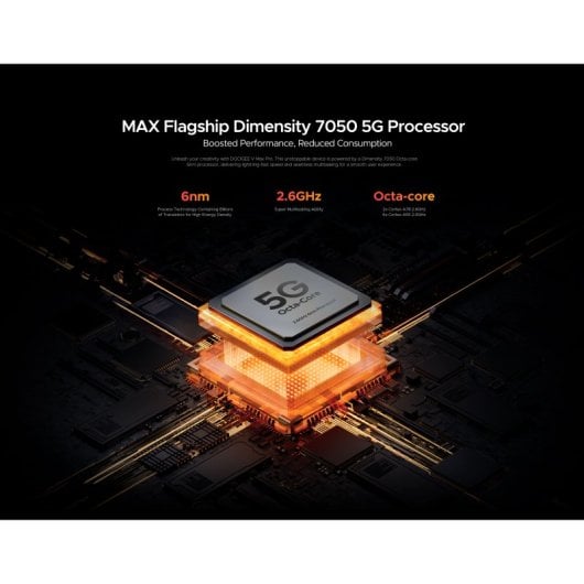 Doogee V Max Pro 32GB 512GB 5G Rugerizado batería 22000mAh triple cámara 108MP Gris