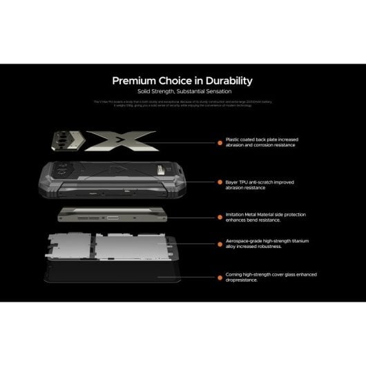 Doogee V Max Pro 32GB 512GB 22000mAh 5G Triple Cámara Rugerizado