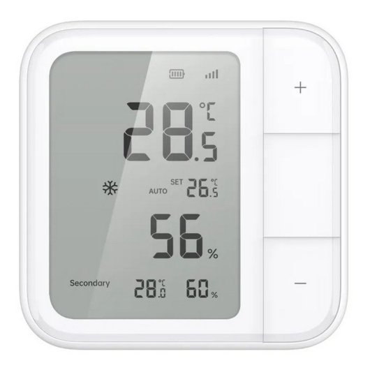 Sensore climatico Aqara W100 LCD da 3,4″ Dual Matter Thread Zigbee 3 pulsanti 9 azioni