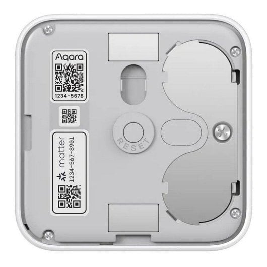 Sensor de Temperatura e Humidade Aqara W100 Thread Zigbee LCD 3 Botões 9 Ações