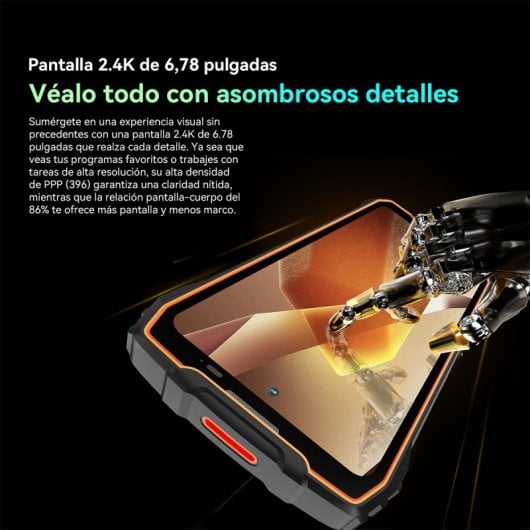 Smartphone Blackview 24 GB RAM 256 GB AI DeepSeek ChatGPT Gemini AI 5G 2,4 K 120 Hz