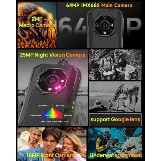 Ulefone Armor X32 Pro 4G 4GB 64GB 5.45" Negro