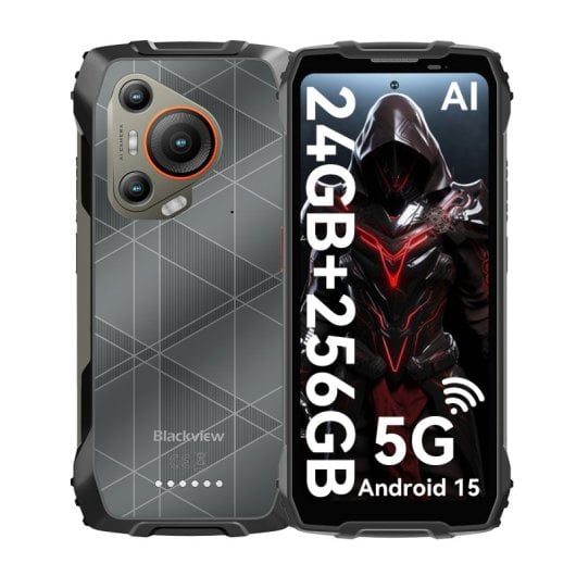 Smartphone Blackview BL7000 8GB 256GB 5G AI Ecrã de 120Hz Câmara de 50MP