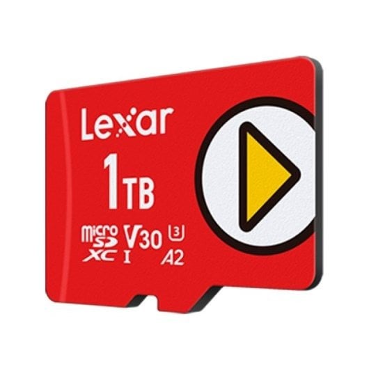 MicroSDXC Lexar PLAY 1TB UHS-I U3 V30 150MB/s Rojo Gaming 4K