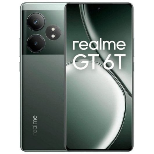 Realme GT 6T 12GB 256GB AMOLED Snapdragon 7+ Gen 3 5500mAh Dual SIM Verde