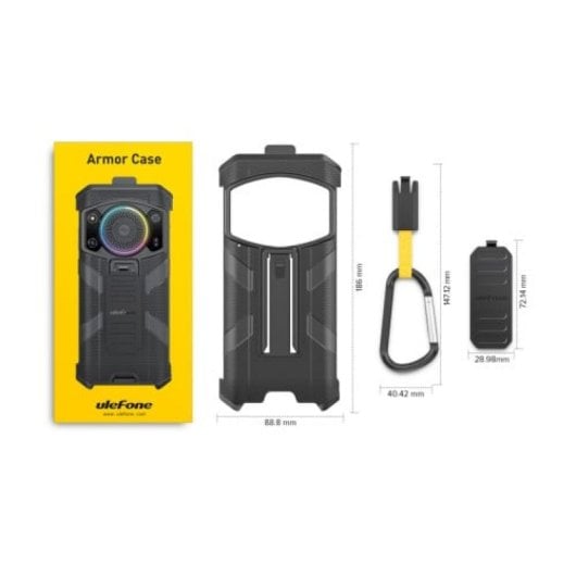 Ulefone Armor 21 8GB 256GB Helio G99 IP68 6.58? 9600mAh NFC Carga Rápida