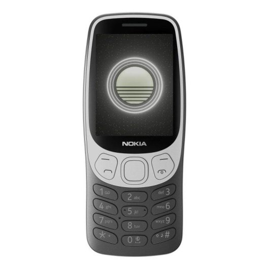 Móvil Nokia 3210 SIM doble pantalla 2.4" cámara 2MP Bluetooth radio FM negro