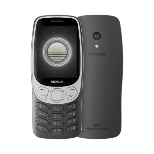 Móvil Nokia 3210 SIM doble pantalla 2.4" cámara 2MP Bluetooth radio FM negro