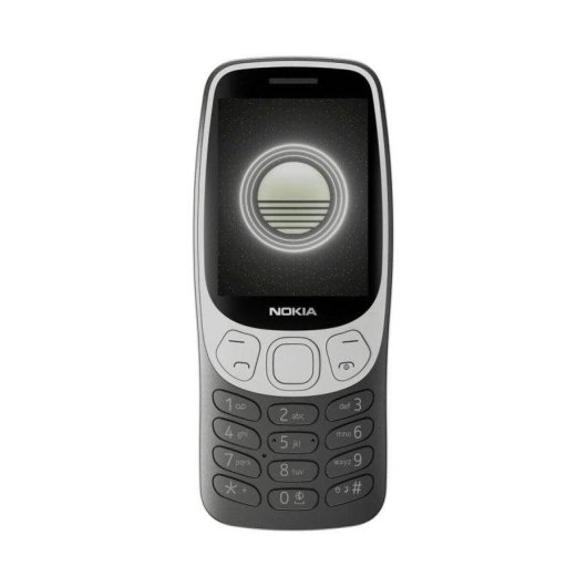 Móvil Nokia 3210 SIM doble pantalla 2.4" cámara 2MP Bluetooth radio FM negro