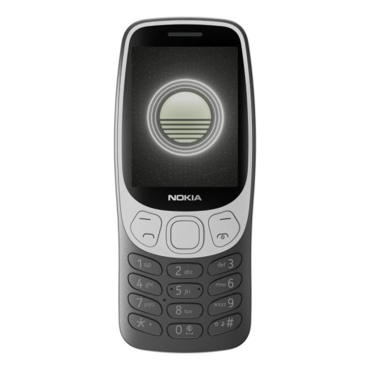 Móvil Nokia 3210 SIM doble pantalla 2.4" cámara 2MP Bluetooth radio FM negro