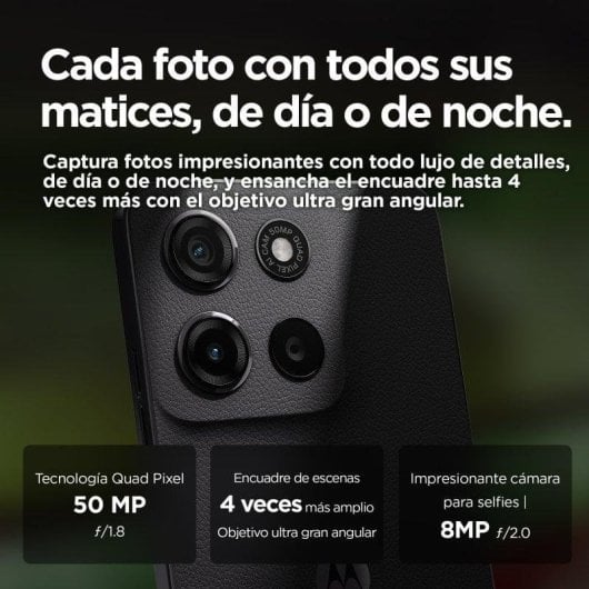 Motorola Moto G15 4G 8GB 512GB 6.72" Schwarz