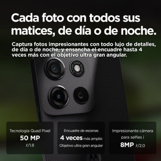 Motorola Moto G15 4G 8GB 512GB 6.72" Gris