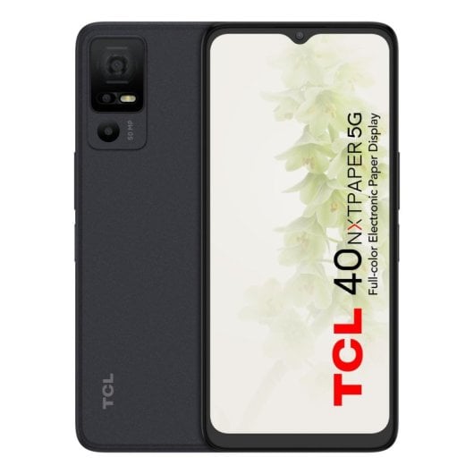 Smartphone TCL 40 NXTPAPER 5G 6GB 256GB 6.6" Triple Cámara 50MP Negro