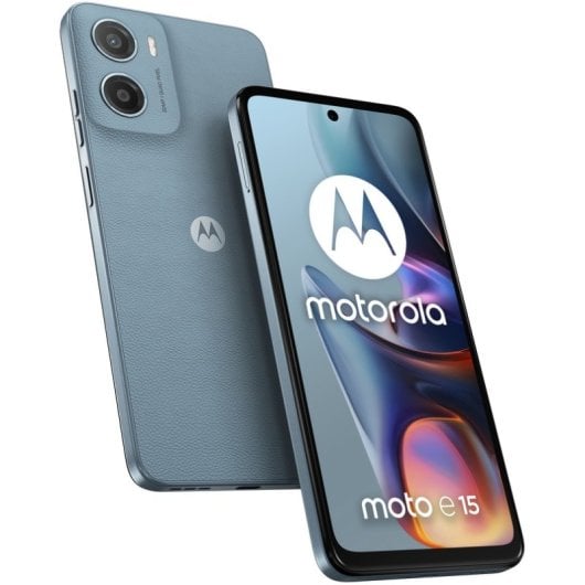 Motorola Moto E15 2 Go 64 Go Quad Pixel 32 MP TurboPower Bleu