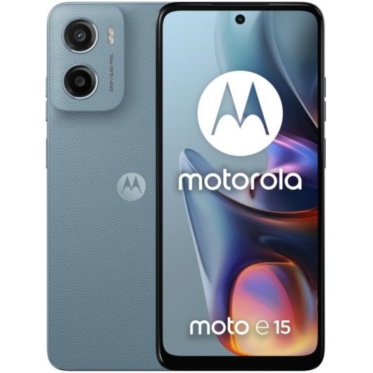 Motorola Moto E15 2 Go 64 Go Quad Pixel 32 MP TurboPower Bleu