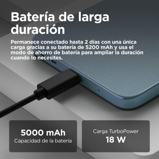 Motorola Moto E15 2 Go 64 Go Quad Pixel 32 MP TurboPower Bleu