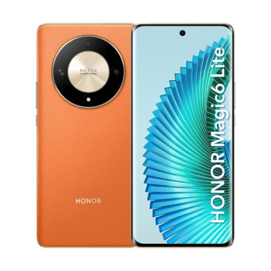Honor Magic6 Lite 5G 8GB 256GB Snapdragon 6 Gen 1 Pantalla AMOLED Naranja