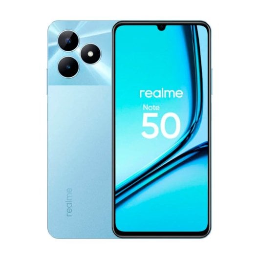Realme Note 50 3GB 64GB Ecrã de 90Hz Câmara de 5000mAh com IA Mini Cápsula