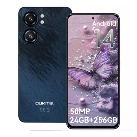 Oukitel C58 PRO 8GB 256GB Batería 5150mAh Pantalla 6.6? Cámara 50MP NFC