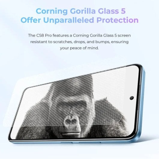 Oukitel C58 PRO 8GB 256GB Batería 5150mAh Pantalla 6.6? Cámara 50MP NFC