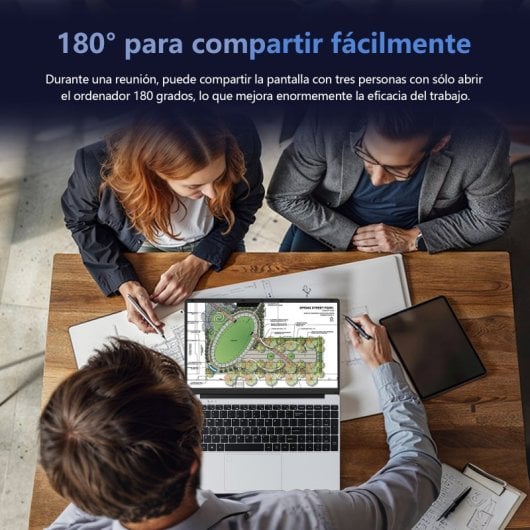 Portátil Vanwin 15,6″ Intel Celeron N5095 16GB 512GB SSD Windows 11 Pro com impressão digital