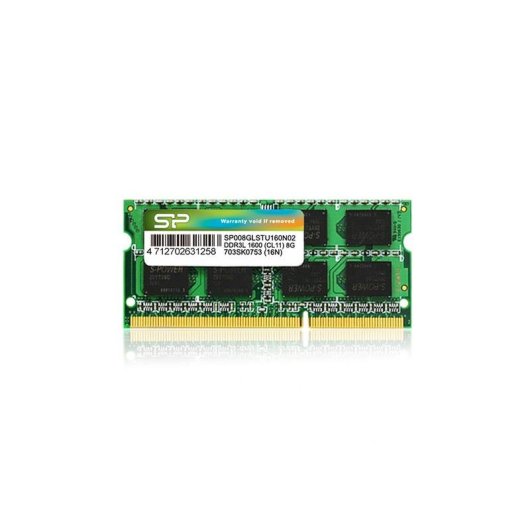 Memoria RAM Silicon Power 8GB DDR3L 1600MHz CL11 SO-DIMM 204 pin