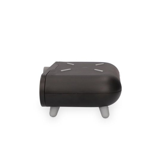 Sveglia con caricabatterie wireless Ksix da 10 W, tecnologia Qi, indicatore di temperatura, nero